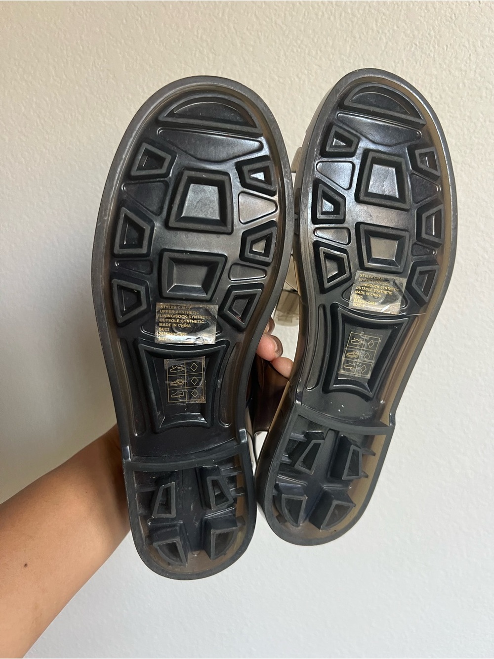 J Crew Women’s Jelly Slingback Sandals in Smoke Gray -Sold Out - Picture 5 of 11